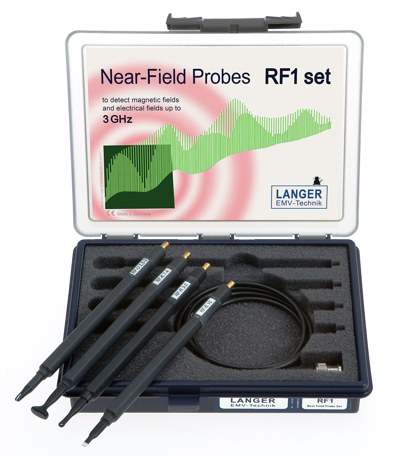 RF1 set, 近场探头组(30MHz-3GHz)